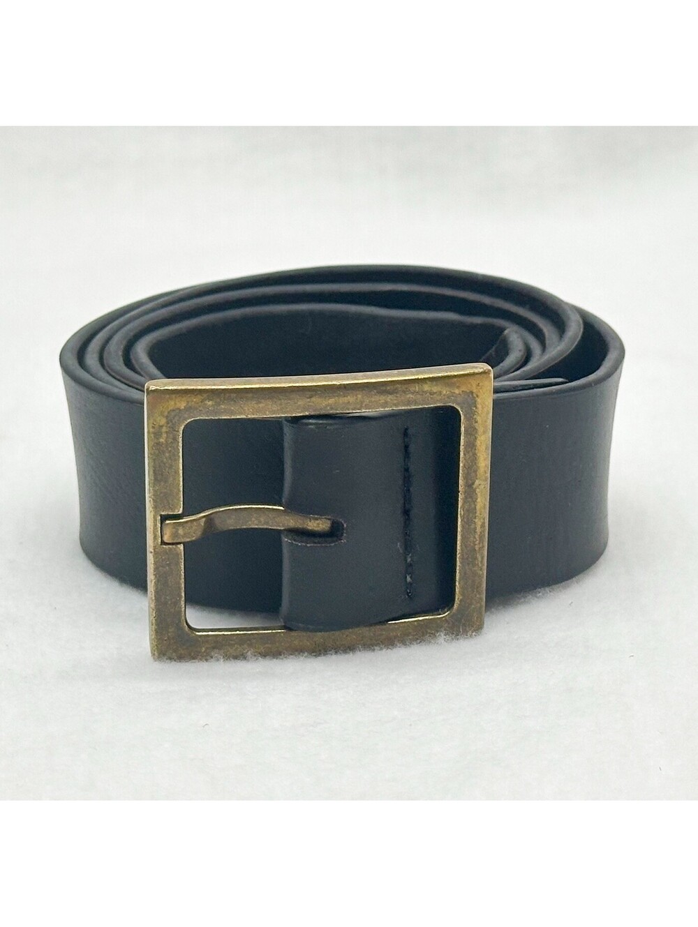 ABLE Leather Belt Made In Brazil XXL Black Womenโs